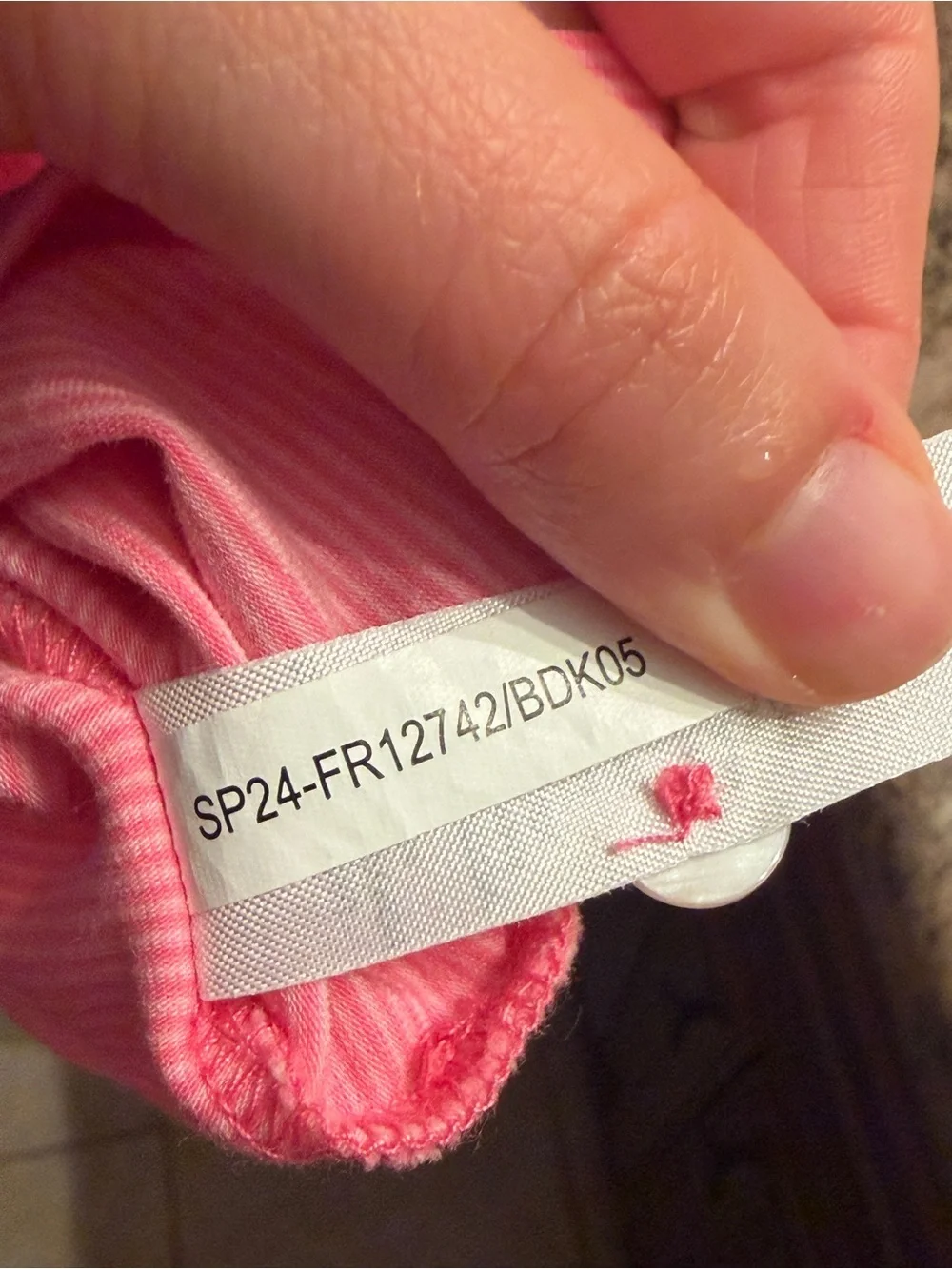 B.Draddy Pink Polo Shirt - Size Medium